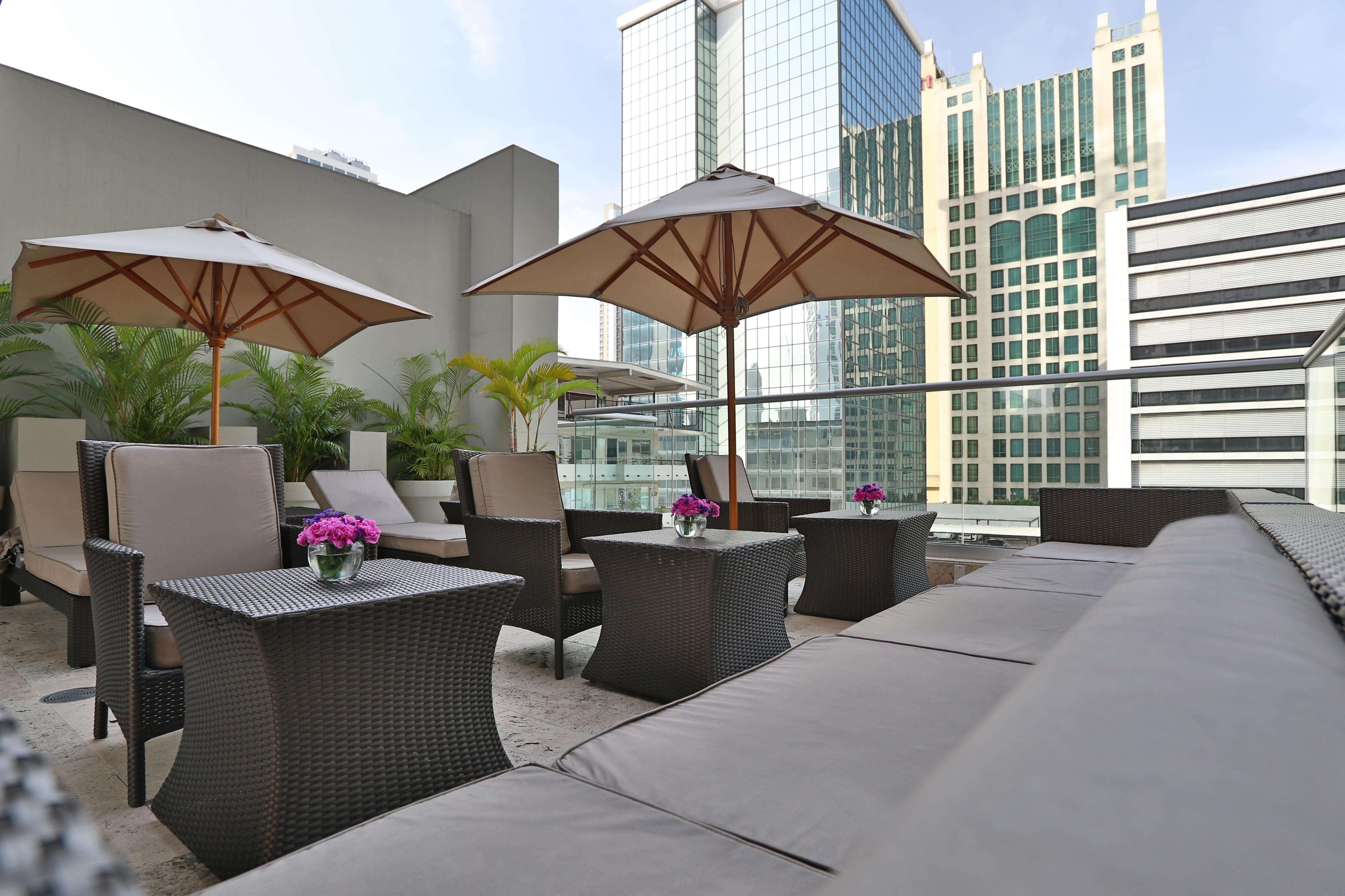 Bristol Panama, A Registry Collection Hotel Exteriér fotografie The rooftop pool at the hotel